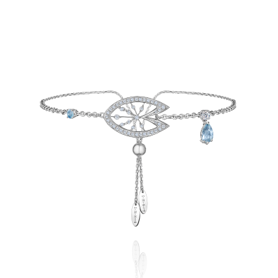 B02-WL-004-3 Браслет (585) (1 Бр Кр-57 0,040Ct 3/5А ,1 Бр Кр-57 0,010Ct 3/5А ,1 Бр Кр-57 0,006Ct 3/5А ,4 Бр Кр-57 0,019Ct 3/5А ,) ШК: 2000000025605