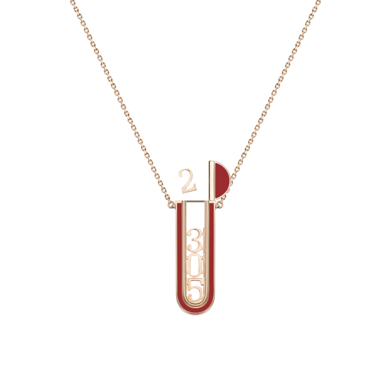 Колье-трансформер с эмалью