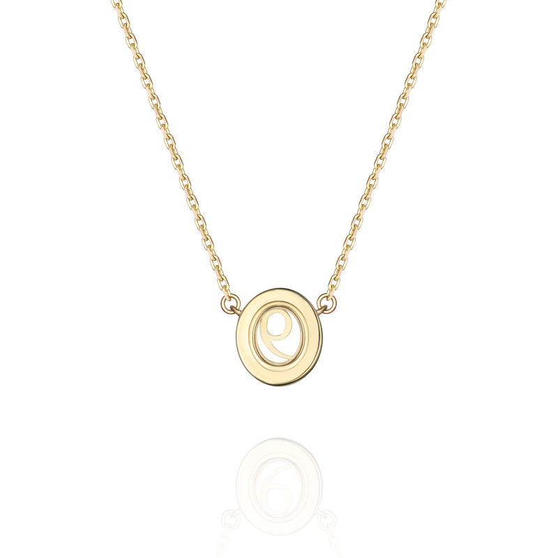 Колье "9" с бриллиантами