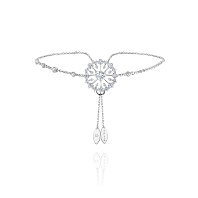 Браслет-боло с бриллиантами