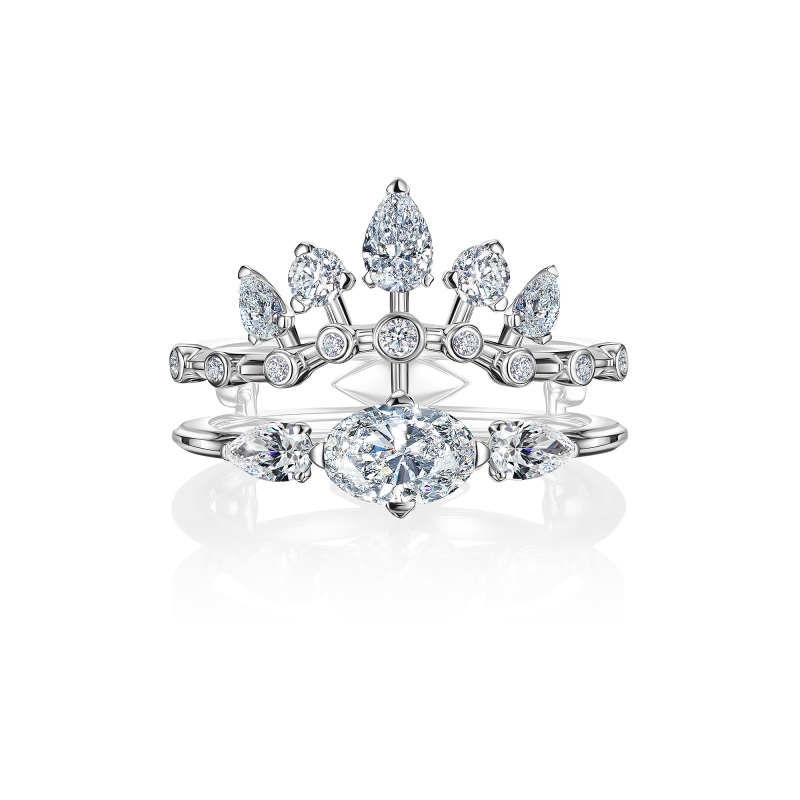 Кольцо с бриллиантами