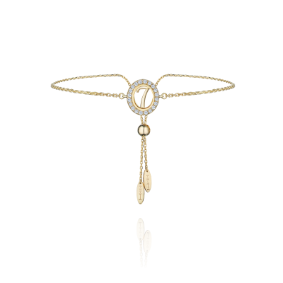 Браслет "7" с бриллиантами