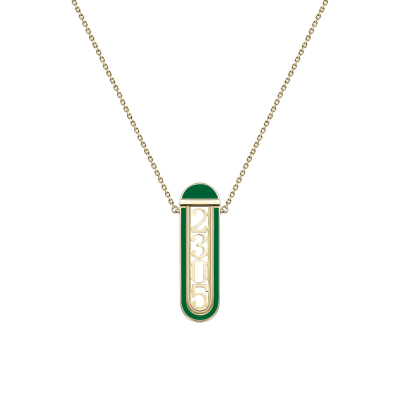 Колье-трансформер с эмалью