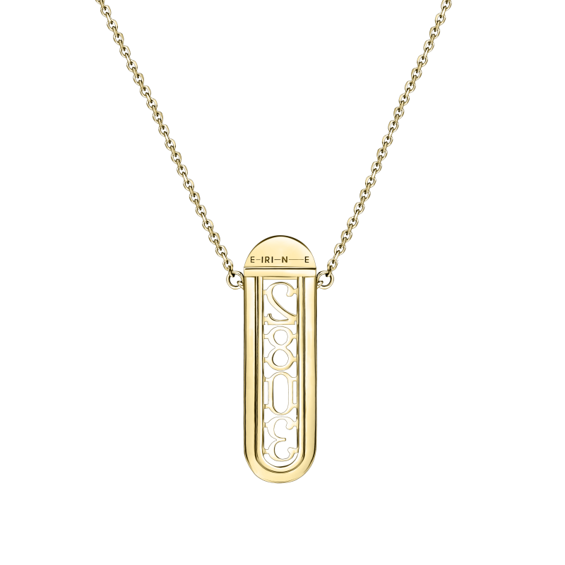 Колье-трансформер с бриллиантом