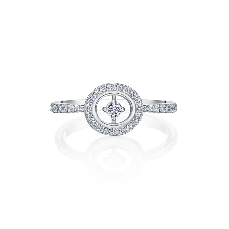 Кольцо с бриллиантами