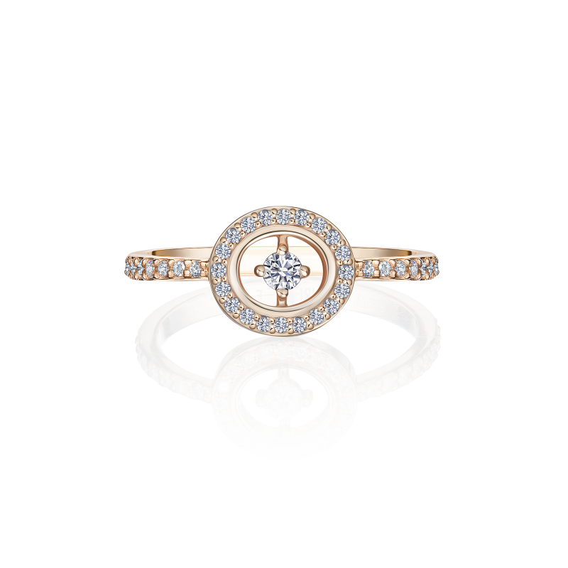 Кольцо с бриллиантами